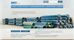 Desktop Screenshot of emcowaterworks.com