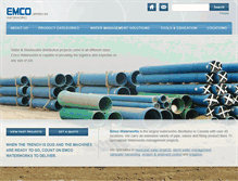Tablet Screenshot of emcowaterworks.com